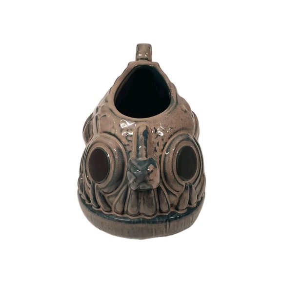 Tiki Farm Angler Fish Mug- Hau'oli Na Maka - Stoney Teal - Tiki Mug - Picture 2 of 11